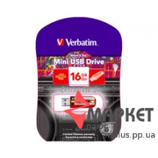 USB Флешка Mini Cassette Edition 16 Gb Yellow Verbatim
